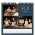 Månedskalender kvadratisk — Skifer & seriffer [Februar]