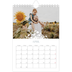 Fotokalender A5 — Blomstermotiv [April]