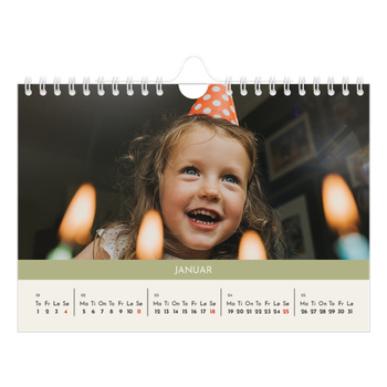 Fotokalender A5 — Pastellkapitler
