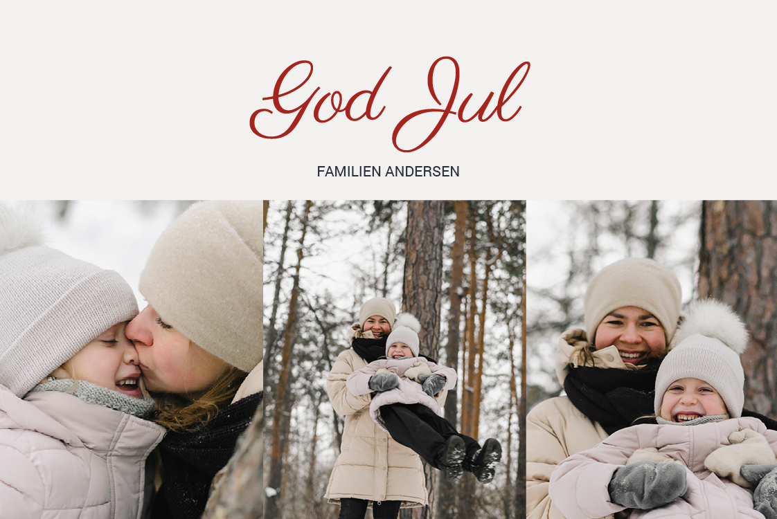 Fotokort — Snøhvit