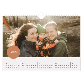 Fotokalender A4 — Fotoklistremerke