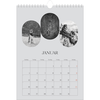 Fotokalender A4 — Den åpne veien