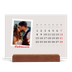 Bordkalender med trestativ - Liggende  — Signert trykk [Februar]