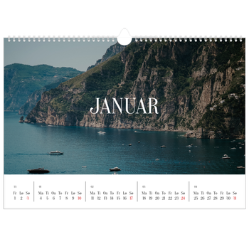 Fotokalender A3 — Endeløs flukt
