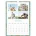 A3 Månedskalender — Blomstrende bakgrunner [Mars]