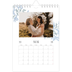 Fotokalender A5 — Elegant blomstret [kalender-forside]