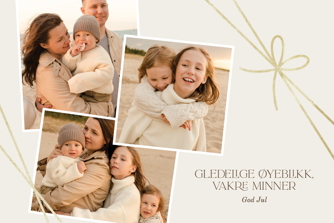 Fotokort — Gullsløyfe