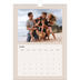 Fotokalender A4 (20 x 30 cm) — Kalender i jordtoner [Januar]