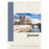 A3 Månedskalender — Verdens severdigheter [Januar]