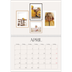 Fotokalender A4 dobbel (30 x 40 cm) — Bildevegg [April]