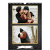 Fotokalender A4 (20 x 30 cm) — Rammer med glitter [kalender-forside]