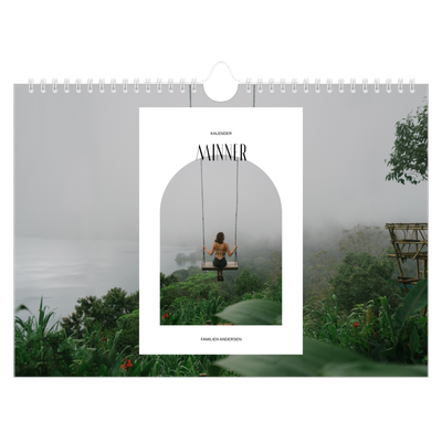 Fotokalender A4 — Den åpne buen [kalender-forside]