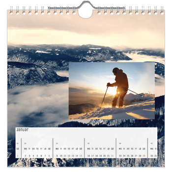 Fotokalender Kvadratisk — Tilbake til naturen