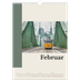 A3 Månedskalender — Verdens severdigheter [Februar]