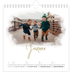 Månedskalender kvadratisk — Diffuse bilderammer [Januar]