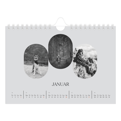 Fotokalender A5 — Den åpne veien [Januar]