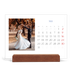 Bordkalender med trestativ - Liggende  — Klassisk kobolt [kalender-forside]