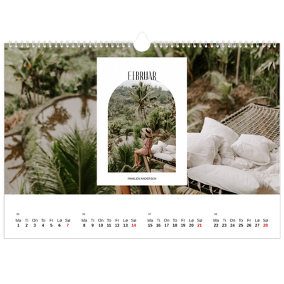 Fotokalender A3 — Den åpne buen [Februar]