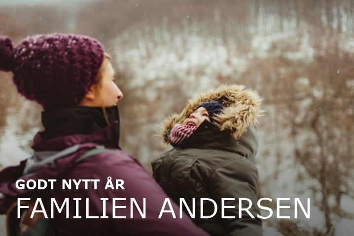 Fotokort — Enkel juletekst