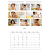 A3 Månedskalender — Bildecollage [Mars]