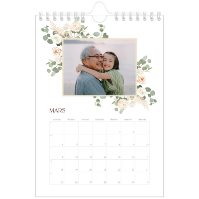 Fotokalender A5 — Bohemsk stil [Mars]