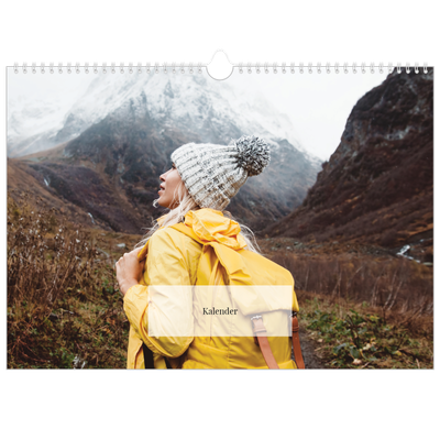Fotokalender A3 — Klassisk kalender [kalender-forside]