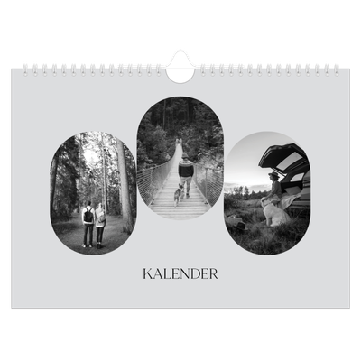 Fotokalender A4 — Den åpne veien [kalender-forside]
