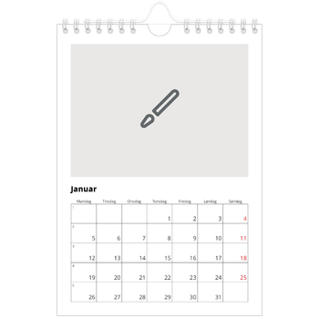Fotokalender A5 — Design selv