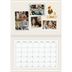 Fotokalender A4 dobbel (30 x 40 cm) — Vintage scrapbooking [Mars]