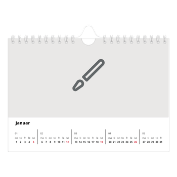 Fotokalender A5 — Design selv