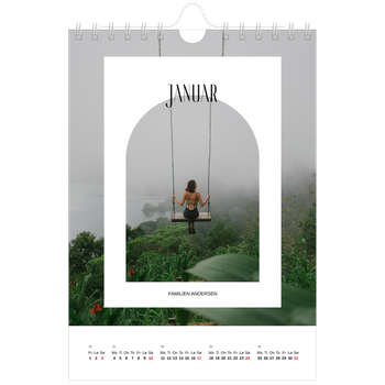 Fotokalender A5 — Den åpne buen