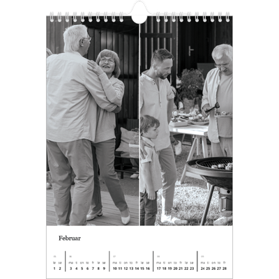 Fotokalender A5 — Bilder i fokus [Februar]
