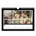 Fotokalender A5 — Svart ramme [kalender-forside]