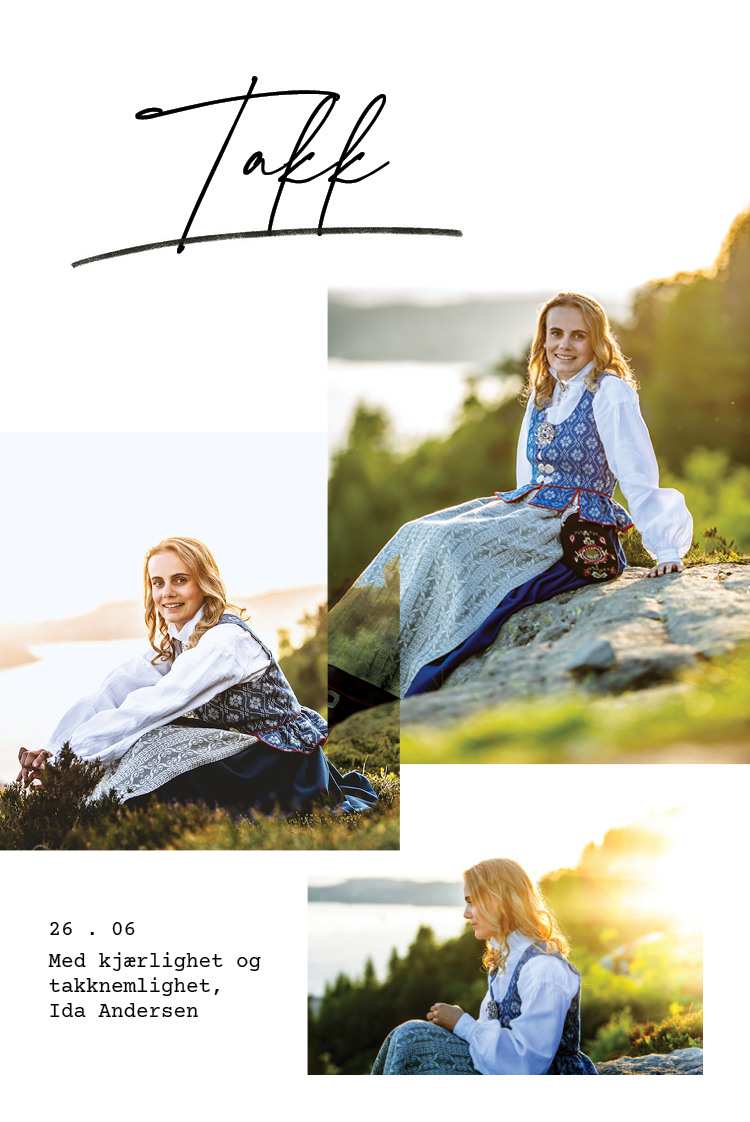 Takkekort — Personlig preg