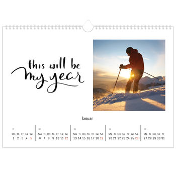 Fotokalender A3 — Sitater