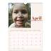Fotokalender A4 (20 x 30 cm) — Kalender 90-talls stil [April]