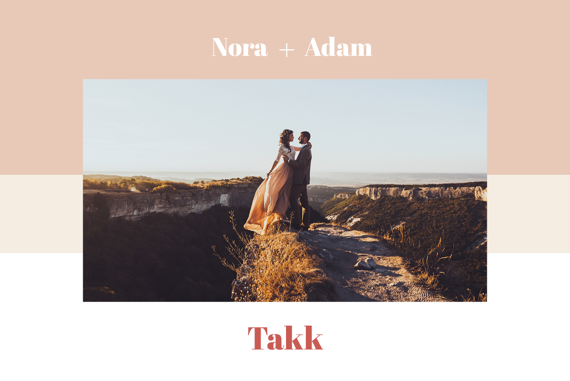 Takkekort — Stripete pasteller