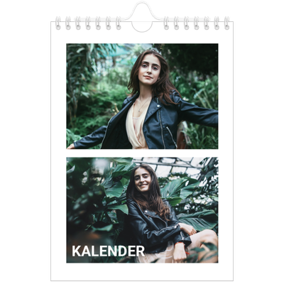 Fotokalender A5 — Stor måned [kalender-forside]