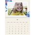 Fotokalender A4 dobbel (30 x 40 cm) — Malte blomster [kalender-forside]
