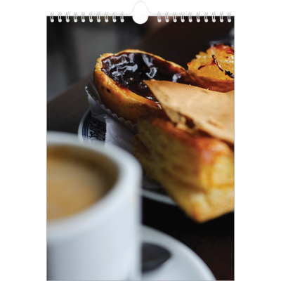 Fotokalender A4 (20 x 30 cm) — Transparent kalender [kalender-forside]