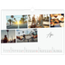 Fotokalender A3 — Byferie (hvit) [April]