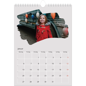 Fotokalender A4 — Malte bildefelt