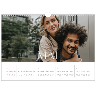 Fotokalender A3 — Store bilder [kalender-forside]