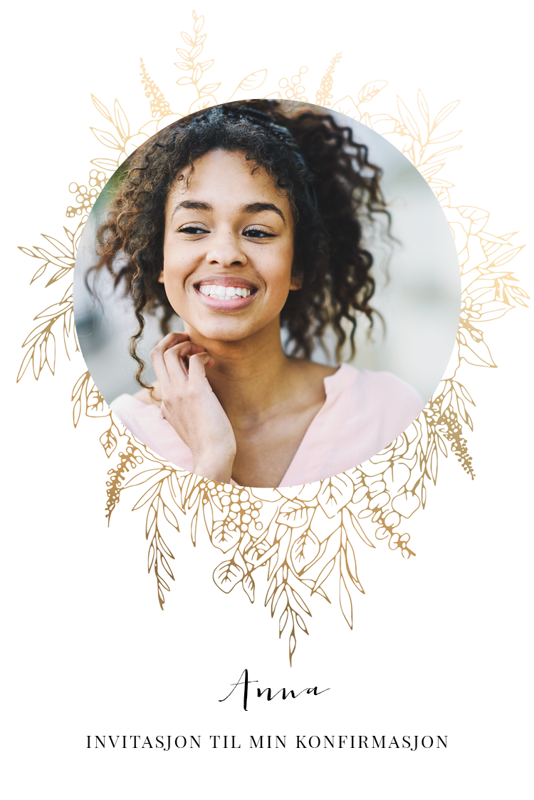Invitasjoner — Gullblomster
