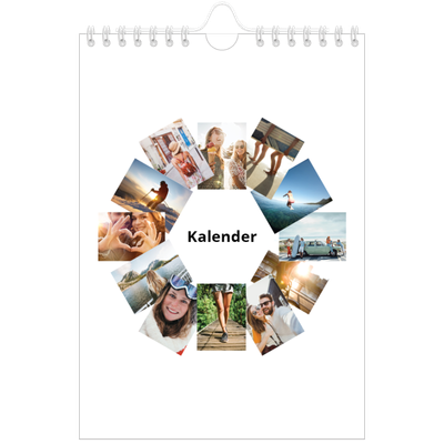 Fotokalender A5 — Bilderutenett [kalender-forside]