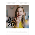 Fotokalender A5 — Bokstav og tall [April]