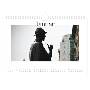 Fotokalender A4 — Min reiseskildring