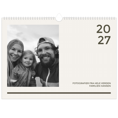 Fotokalender A3 — Moderne og dristig [kalender-forside]