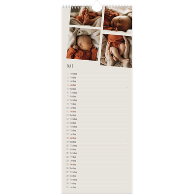 Fotokalender smal  — Bilder i bevegelse [kalender-forside]