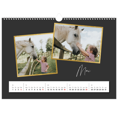 Fotokalender A3 — Gode minner [kalender-forside]